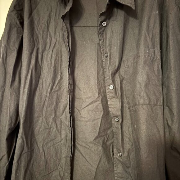 FRANKIE SHOP Women's Black Color 100% Cotton Blouse (Large) - Picture 10 of 16